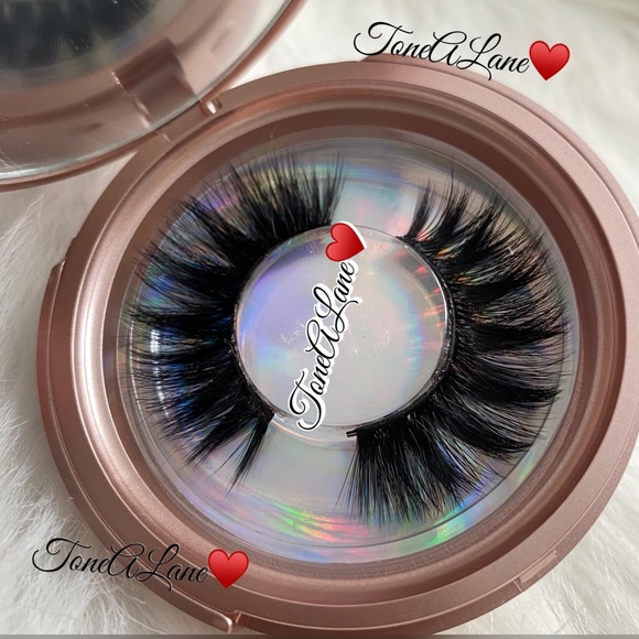 Sale Mink Eyelashes Lashes 5d Lashes Wispy Luxury +case - Picture 2 of 2